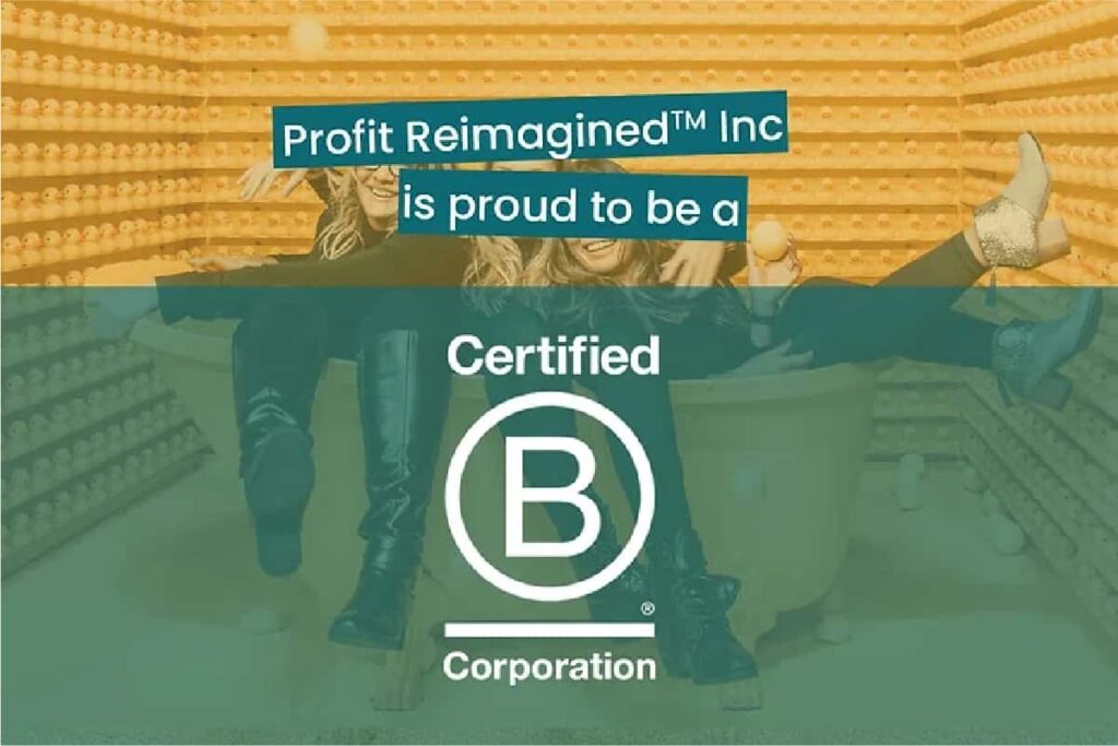 Profit Reimagined Inc. is now a certified B Corporation